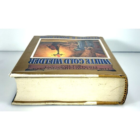 White Gold Wielder Book 3 by Stephen R. Donaldson Vintage 1983 Del Rey Hardback - Picture 8 of 9